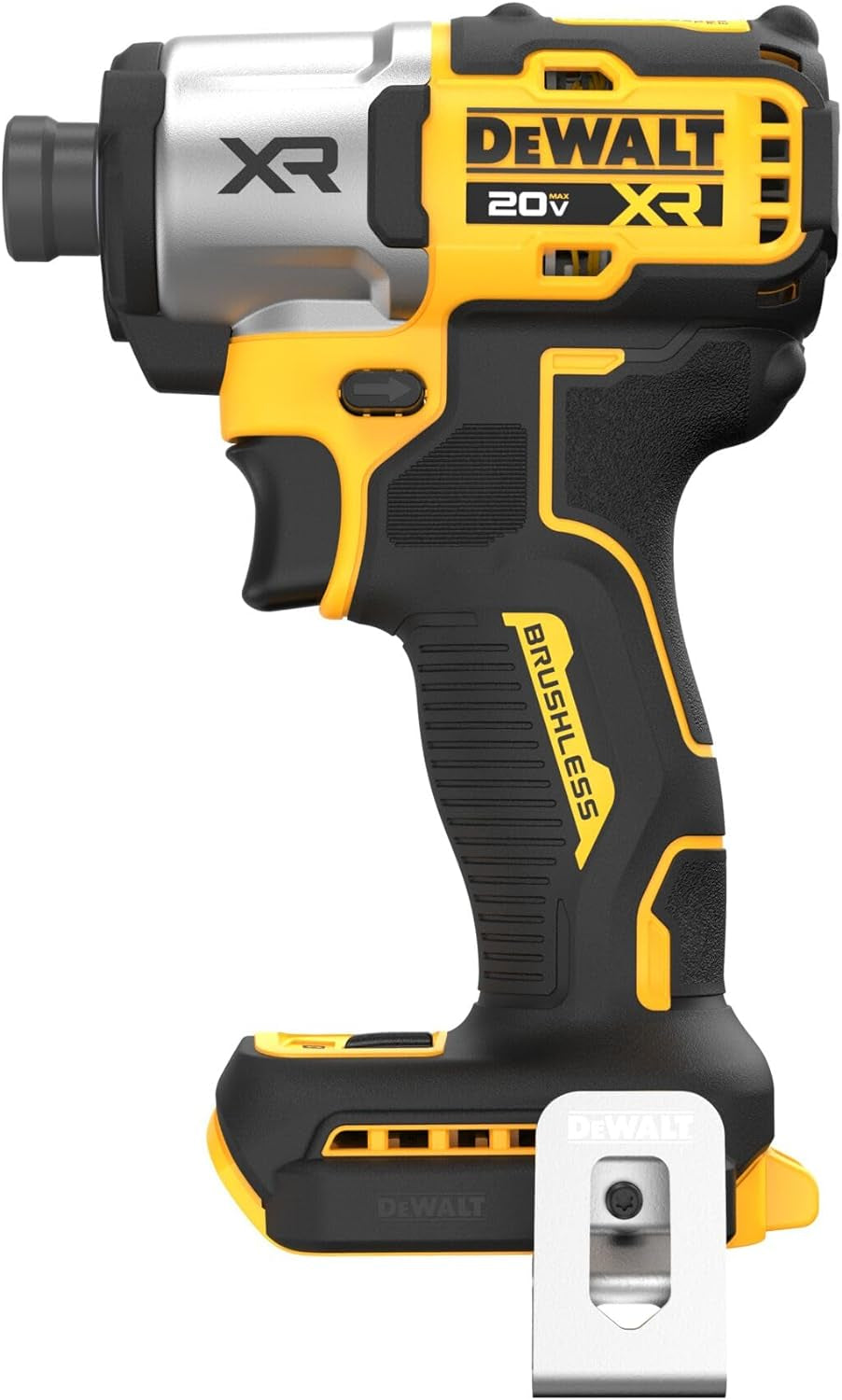 DeWalt 20V MAX XR Impact Driver, Brushless, 1/4", 3-Speed, Bare Tool Only (DCF845B)