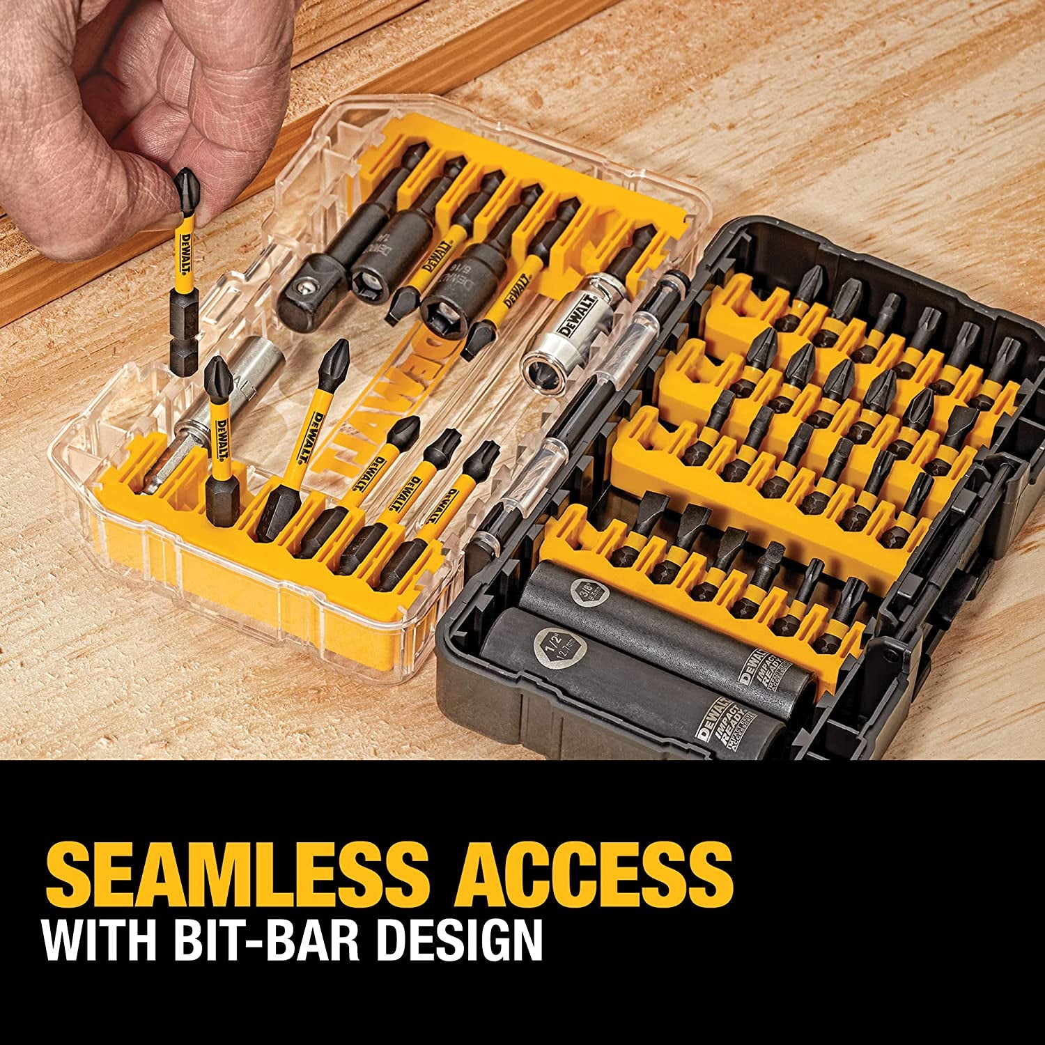 DeWalt Screwdriver Bit Set Impact Ready Flextorque 40-Piece (DWA2T40IR)