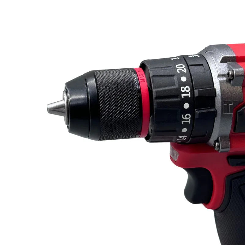 Milwaukee 18V Brushless Electric Drill 150N.Mcordless Impact Drill of Decoration Team Uses 18V Milwaukee Battery Power Tool