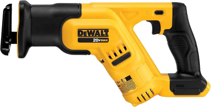 DeWalt 20V MAX Cordless Reciprocating Saw Compact Variable Speed LED Light Bare Tool Only (DCS387B)