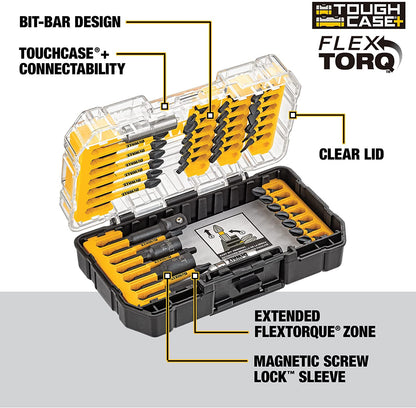 DeWalt Screwdriver Bit Set Impact Ready Flextorque 40-Piece (DWA2T40IR)