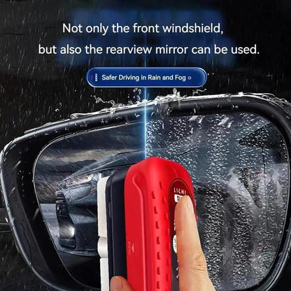 Automotive Oil Film Cleaning Brush Glass Cleaning Board 2024 New Glass Coating for Windshield Prevents Rain and Fog Cleaning Glass Brush Improves Clarity and Visibility