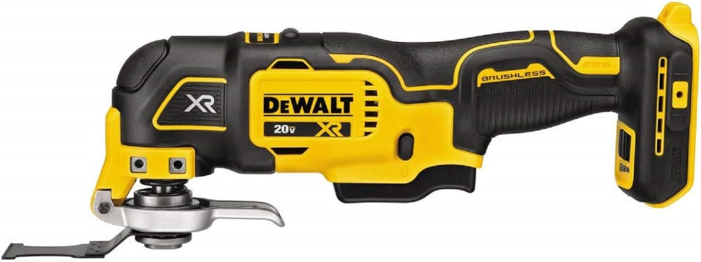 DeWalt 20V Max XR Oscillating Multi-Tool, Variable Speed, Tool Only (DCS356B)