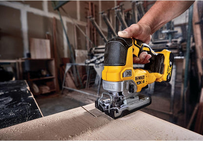 DeWalt 20V MAX XR Jig Saw, 3,200 Blade Speed, Cordless, Brushless Motor, LED Light, Bare Tool Only (DCS334B)