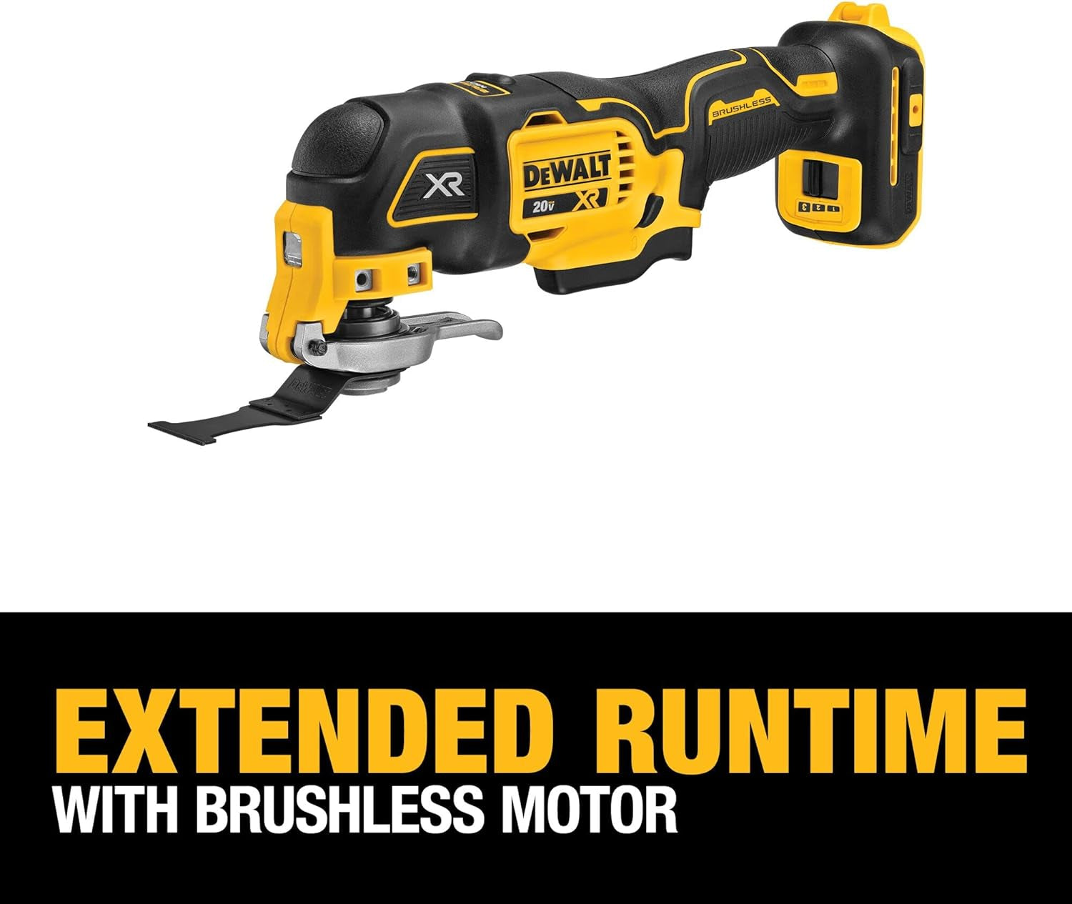 DeWalt 20V Max XR Oscillating Multi-Tool, Variable Speed, Tool Only (DCS356B)