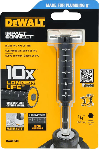 DeWalt Impact Connect Pipe Cutter PVC Cutter Diamond Grit Cutting Wheel (DWAIPCIR)