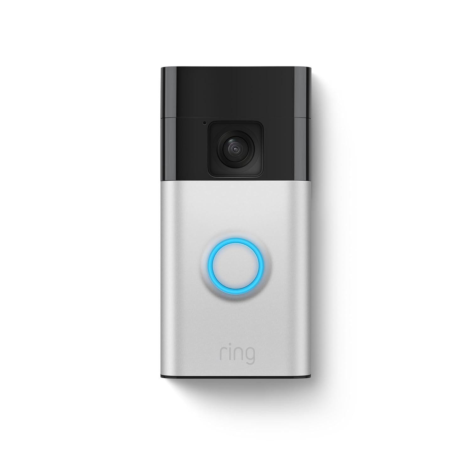 New Generation Battery Doorbell with Enhanced Coverage and Advanced Features - 66% More Video Coverage, Live View, Two-Way Talk, Motion Detection & Alerts - 2024 Release, Satin Nickel